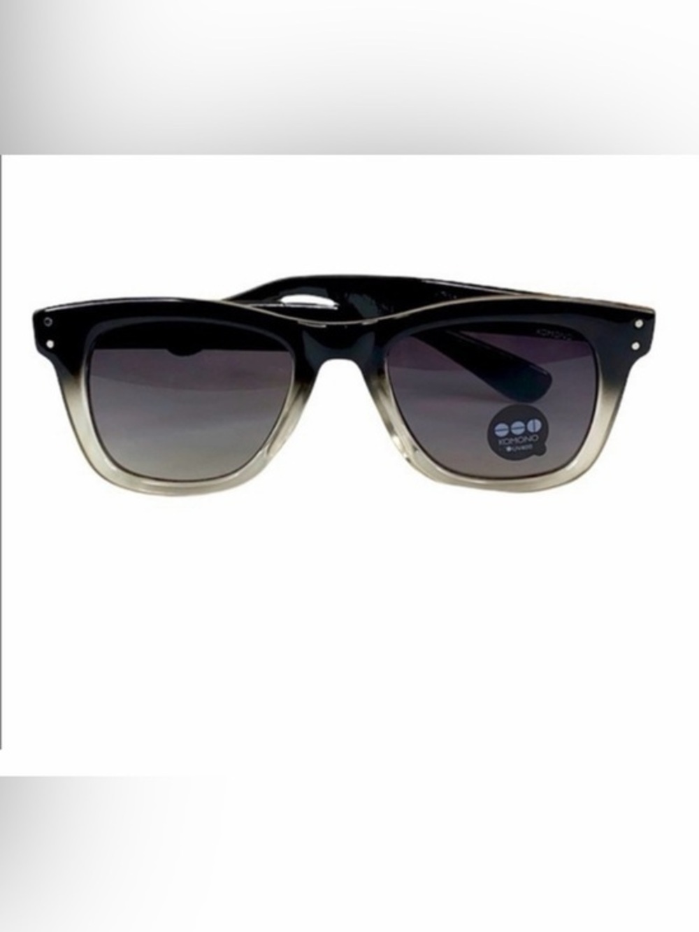 Komono New Allen Paisley Sunglasses black grey ombré